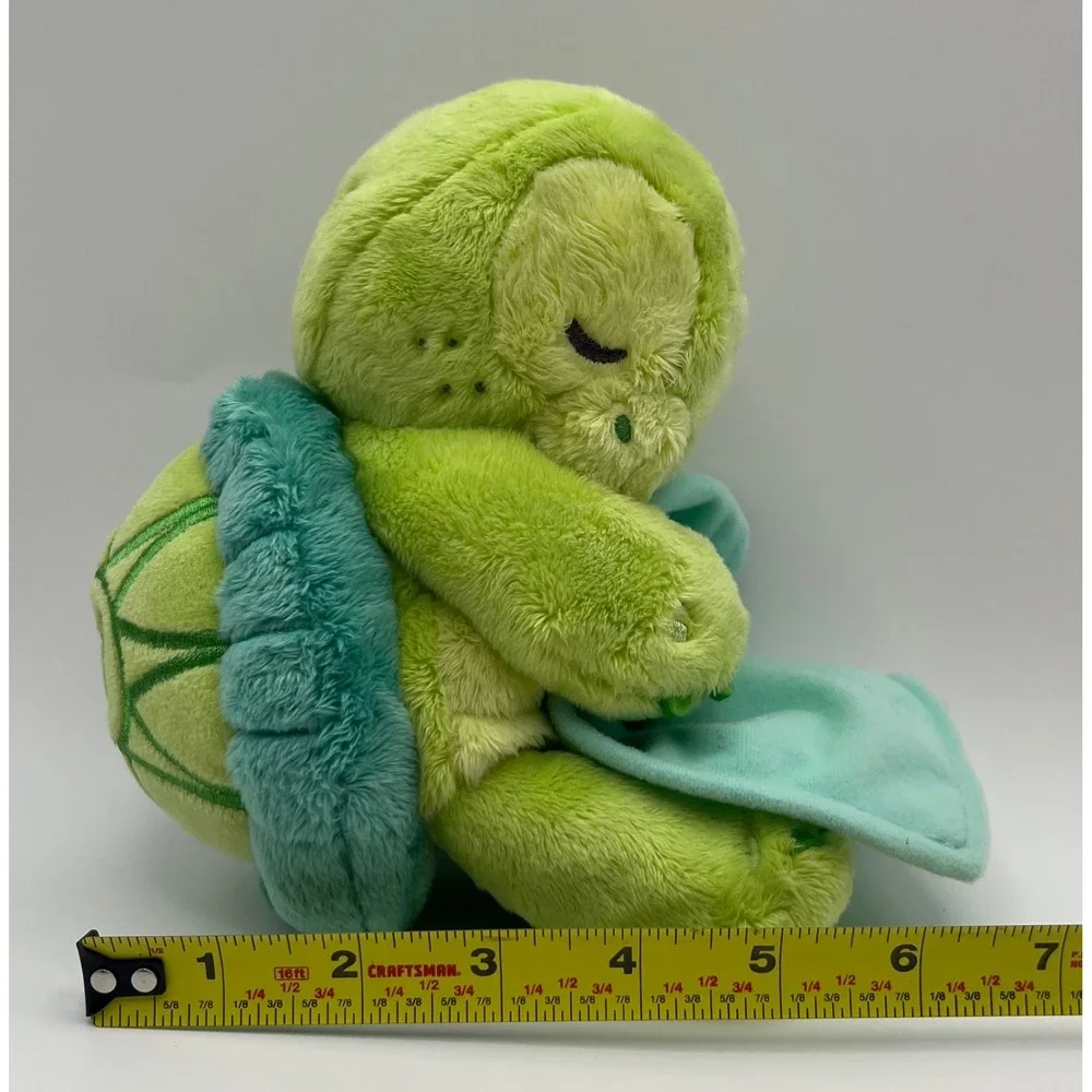 Tokyo Disney Sea 'Olu Mel Sleeping Turtle Plush Sweet Dreams Rainbow Blanket 7